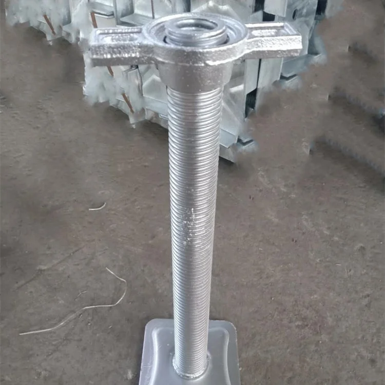 Chinese supplier Wholesale Galvanized Q355B Screw Base