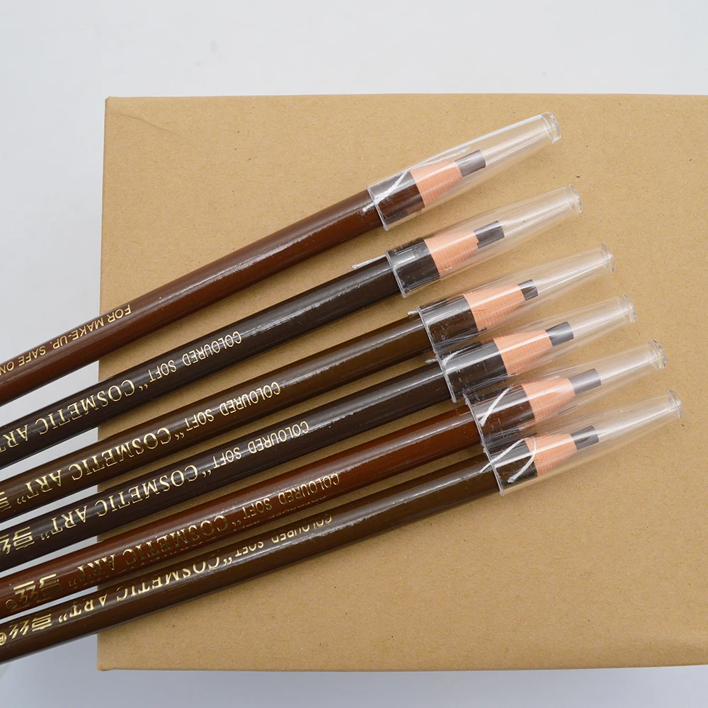 

2021 OEM Eyebrow Pencil China Gold Eyebrow Pencil Waterproof Manufacturer Eyebrow Pencil Black, 5 color