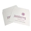 Rigid customised white Cardboard Paper Envelopes packaging for product shipping