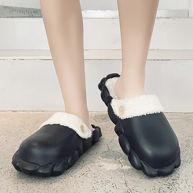 

Popular Products Women Winter Warm Shoes Slides Plush Flat Slipper Zapatos Fluffy Winter Slippers For Women