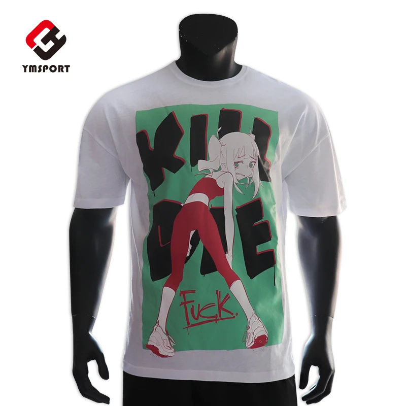 

Logo Printing 100% Cotton Custom T shirt Printed Tshirt for Sale, Customized color
