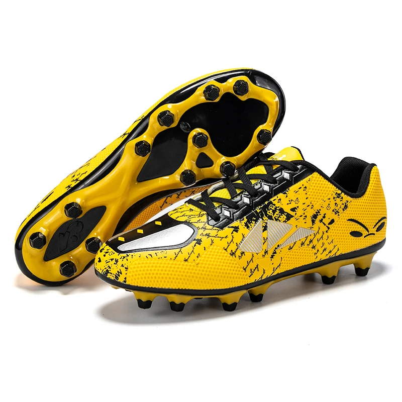 

Factory Made Adult Outdoor Football Shoes Fashionable Teenager Football Boot Breathable Comfortable Soccer Shoes