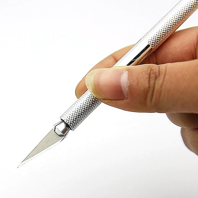 Sculpting Gum Paste Carving Baking Pastry Tools 6 pcs Blades Knife Fruit Fondant Cake Decorating Tools