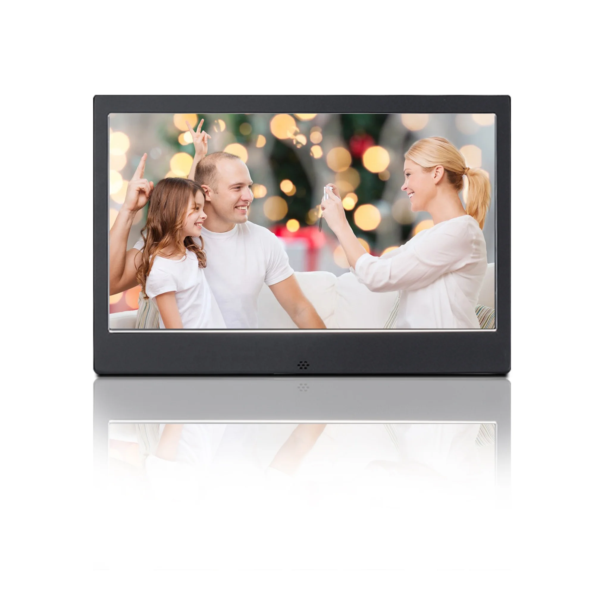 

Metal frame IPS screen support SD card USB HD display digital photo frame 7 8 9 10 11.6 15.6 inch digital lcd picture frame