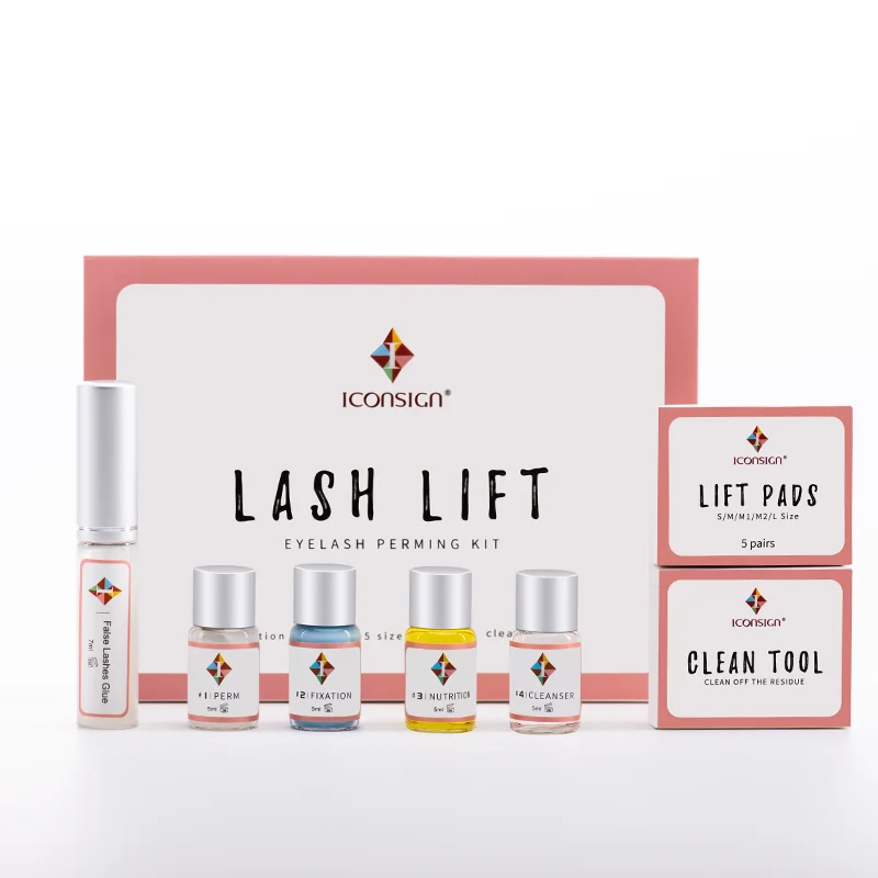 

Iconsign Oem Private Label Perming Lifting Elevator Lashlift Eyelash Set Lash Lift Kit