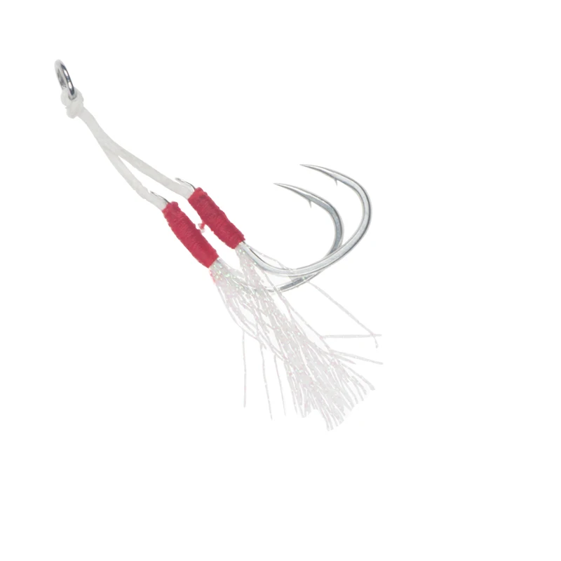 

metal jig with hook jigging hooks to tie assist hooks, 1 color