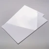 Transparent reflective clear hard plastic sheeting