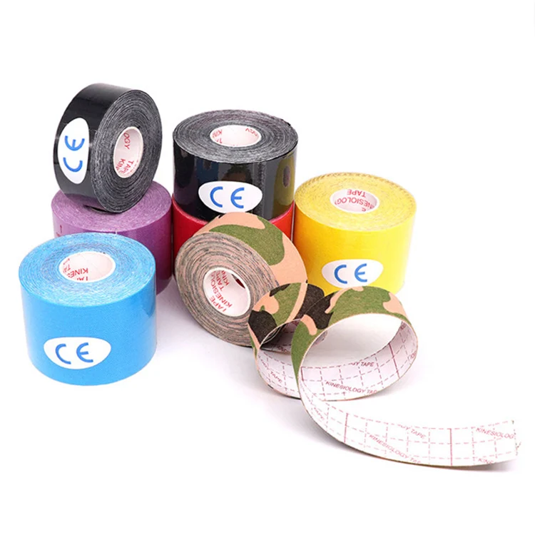 
new product oem accepted medical waterproof cotton elastic athletic sports kinesiology tape compression tape 