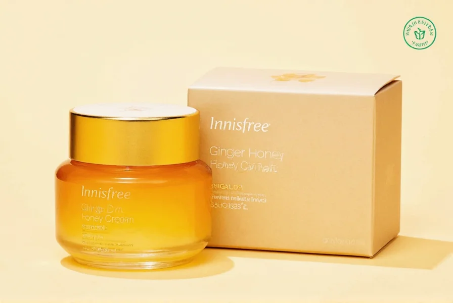 innisfree nourishing cream with ginger honey