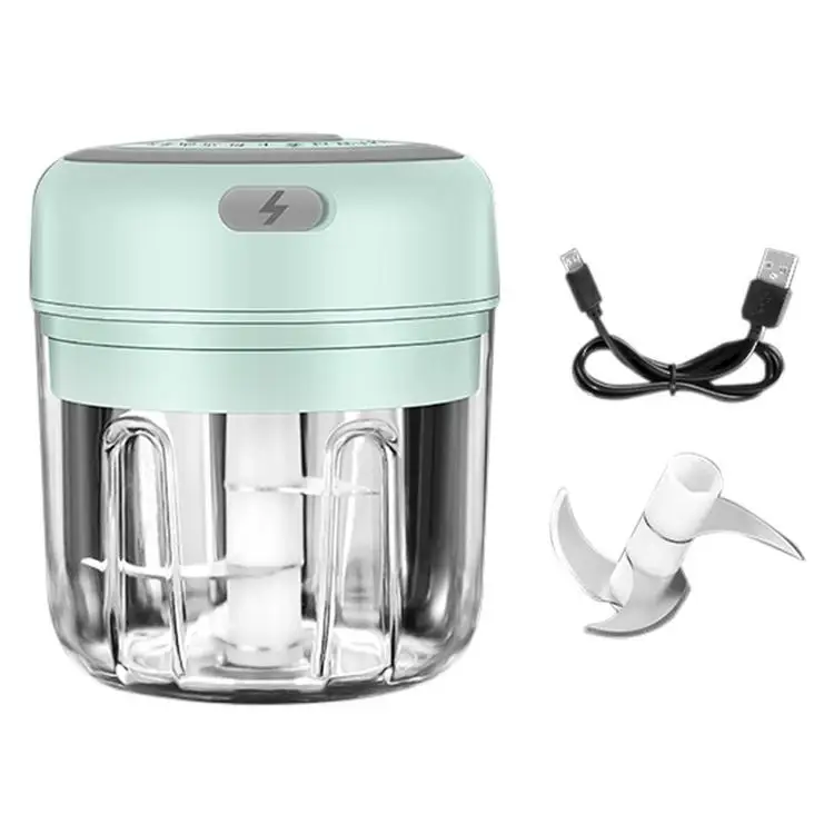 

Electric garlic masher rugged mini crusher chopper USB charging for crushing garlic ginger chili kitchen tool supplies