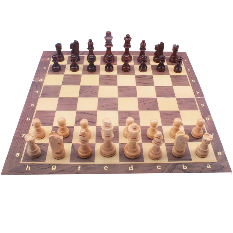 

Wholesale Custom Roll Up Chess Mat and Chess Pieces Set Chess game Roll for Adult