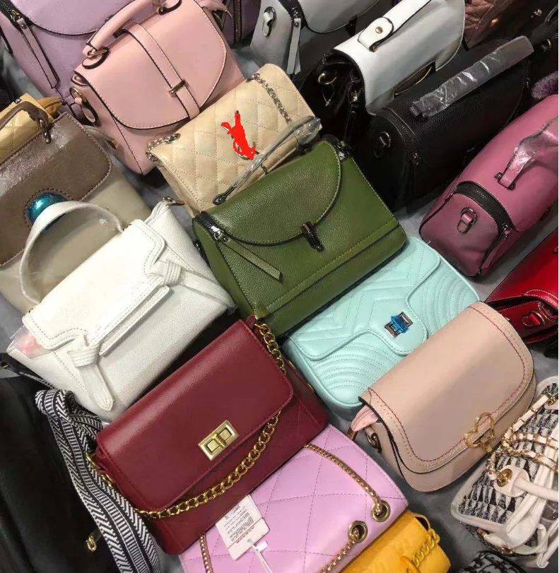 

Liquidation mixed design women handbags fashion classic women ladies bag Separate packaging stocklot used stock, Picture