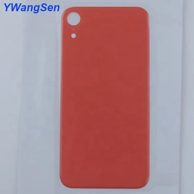 
The large hole rear glass cover is suitable for the back door of iPhone XR battery. 