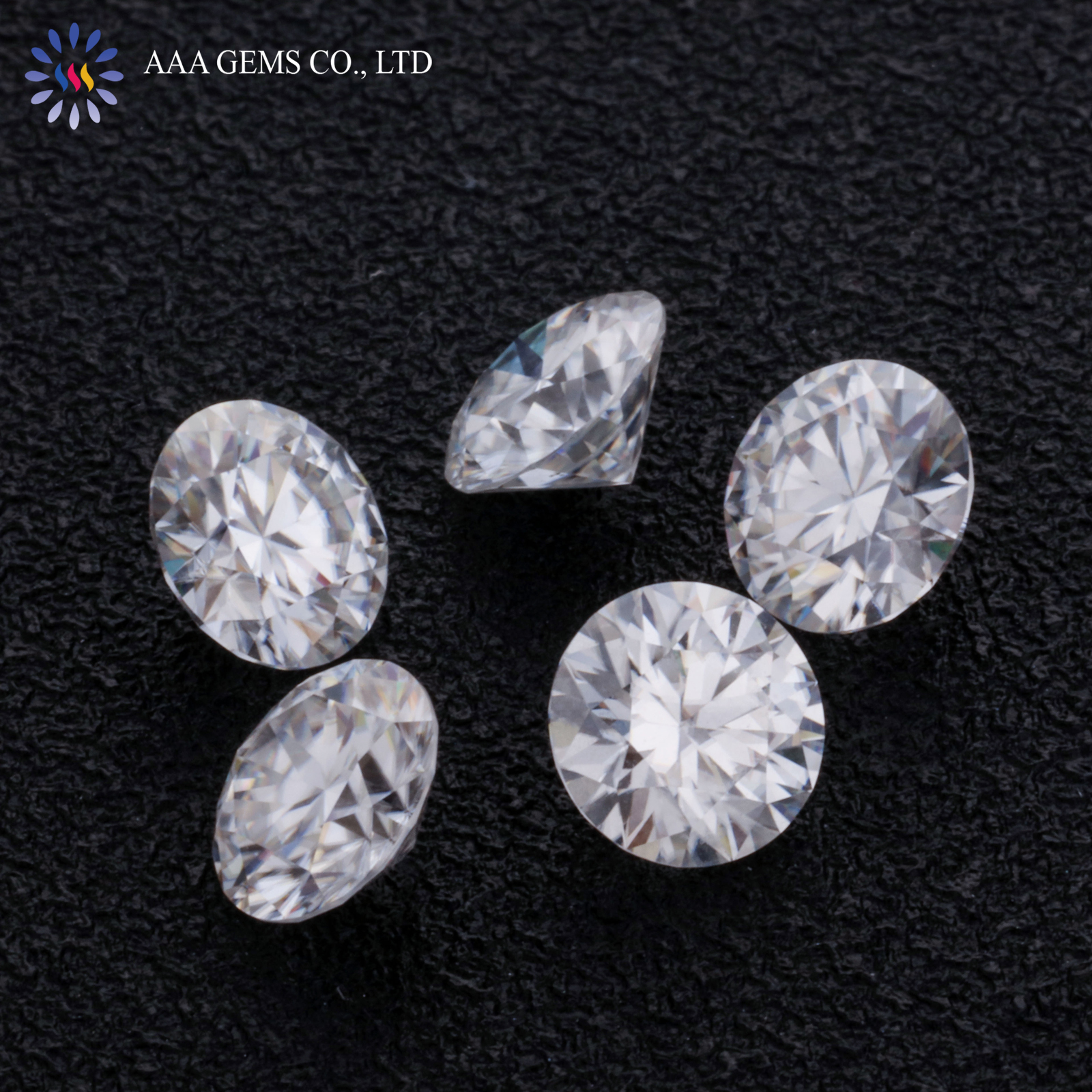 

Top Quality VVS Moissanite 7.5mm 1.5cts Gemstone DEF Color VVS White Moissanite Diamond