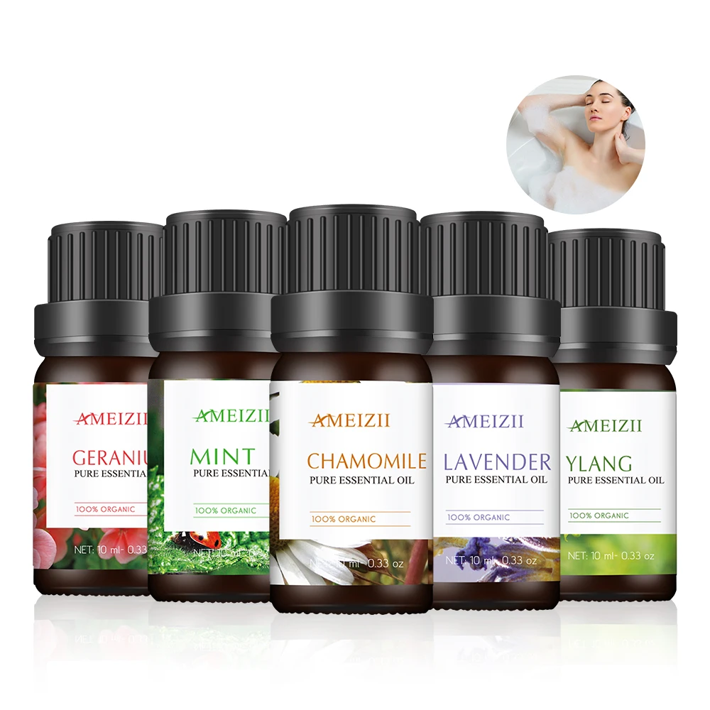 

OEM Floral Essential Oils Set Aromatherapy Essencial Oil Plant Extract Essence Huile Essentielle Bathing Massage Essencial Oil