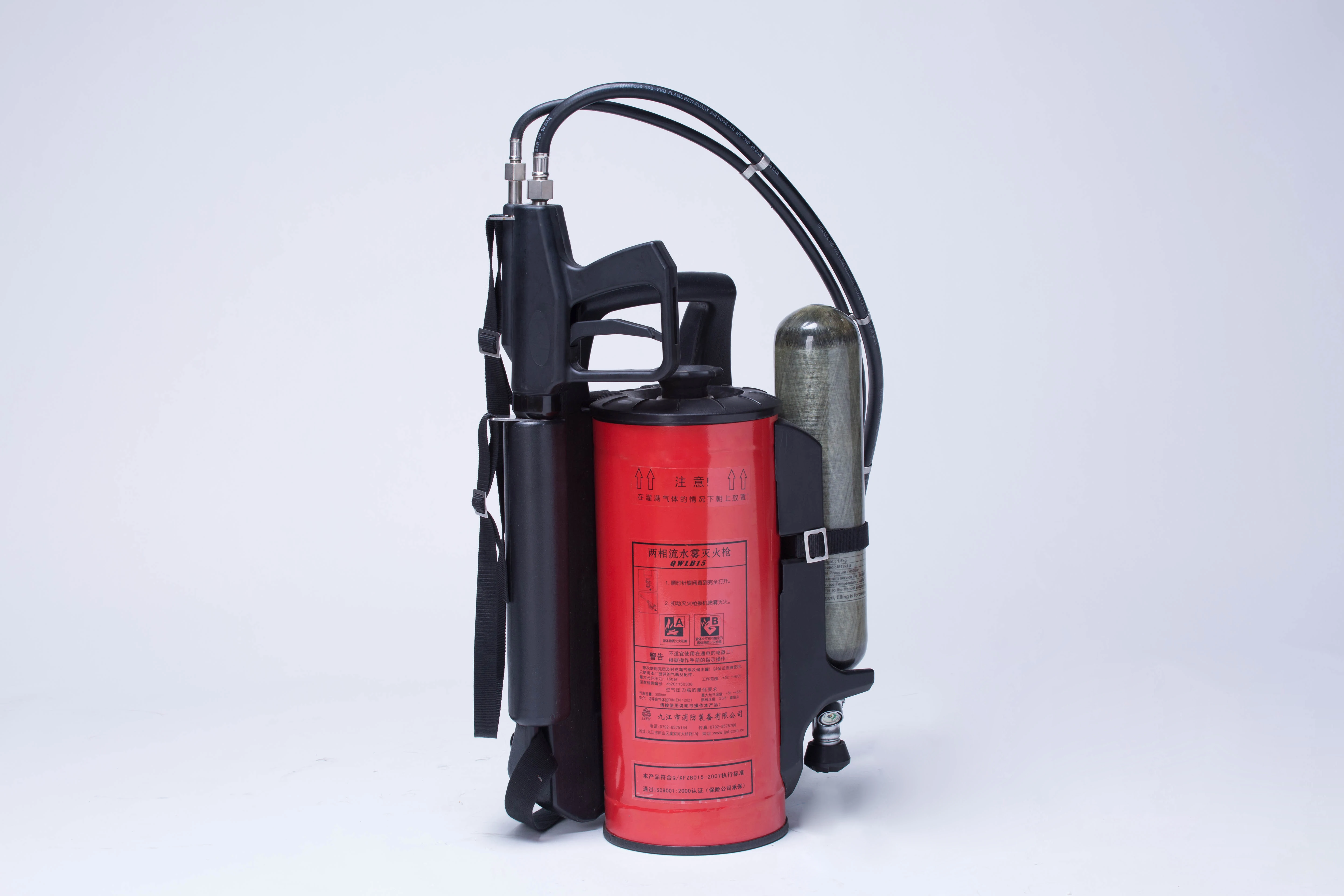 Backpack Extinguisher Equipment Fire Fighting Directcurrent Water Mist