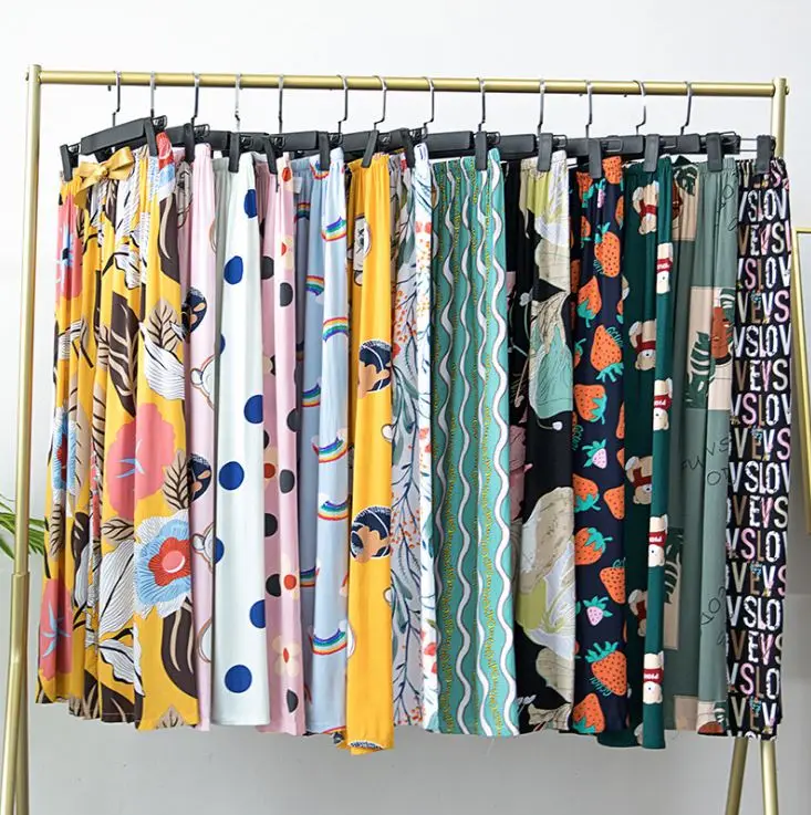 

Trendy 2021 Soft Women Casual Stretch Comfy Cotton Pajama Pants Simple Lounge pants, 28 colors