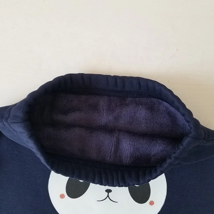 
Baby Kids Autumn Winter Cartoon Cute Thick Elastic Cotton Fleece PP Pants 