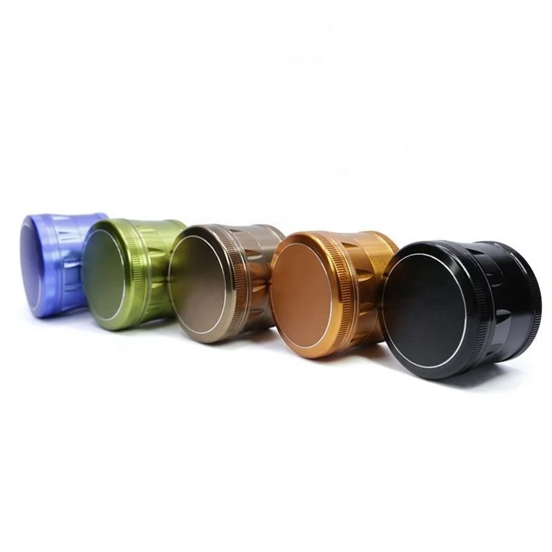 

Wholesale Chamfering Dia  Aluminum Alloy Four-layer Rocker Herb Grinder, Picture