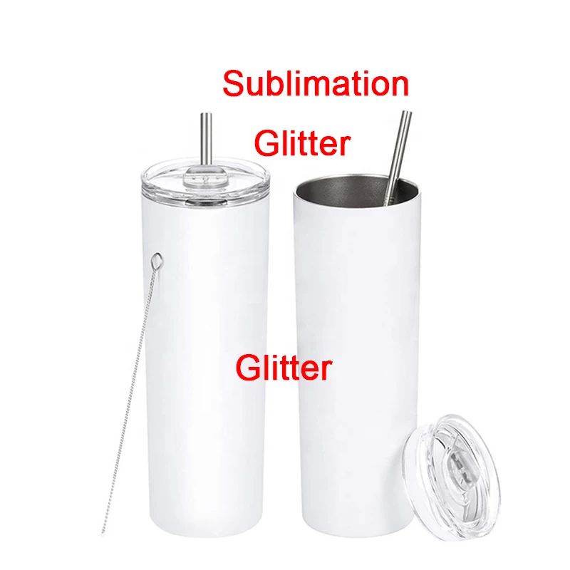 30 oz Glitter Sublimation Tumbler