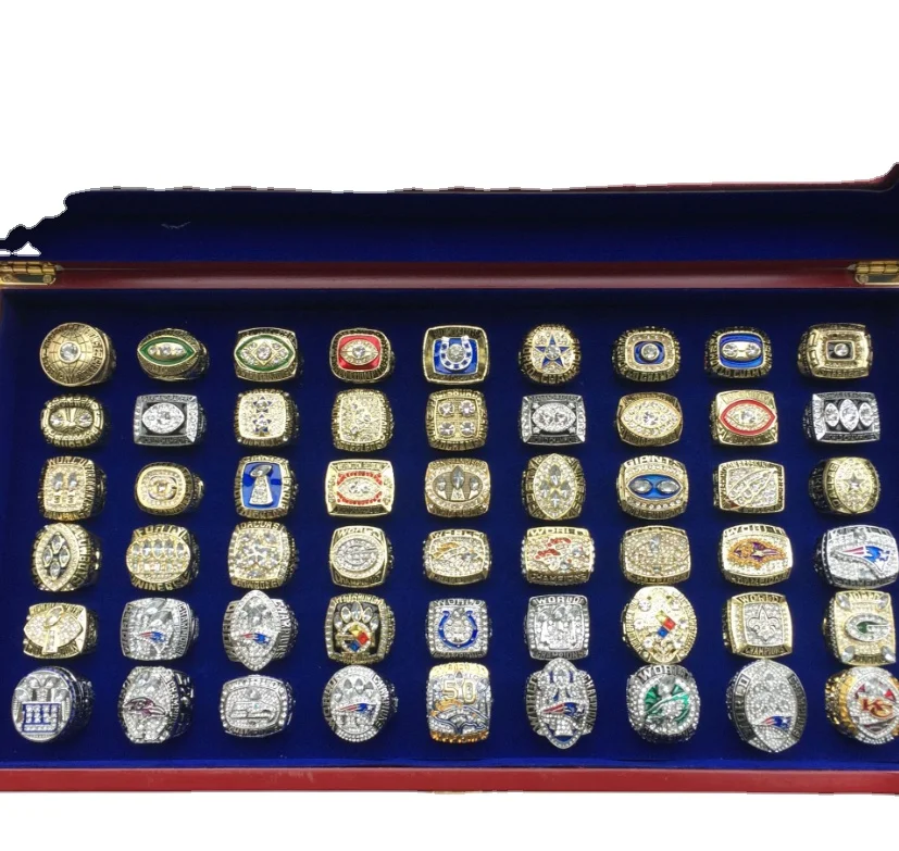 

NFL 1966-2019 SuperBowl whole set 54th session USA football championship rings