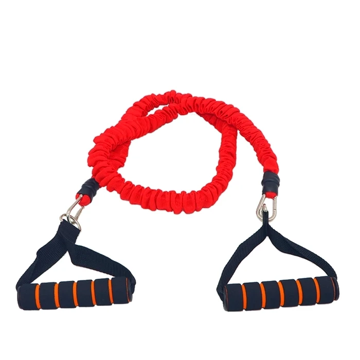 

exercise gym equipment fitness loop resistance bands resistance rope Resistance Band Basketball Leap Training Rope, Customized color