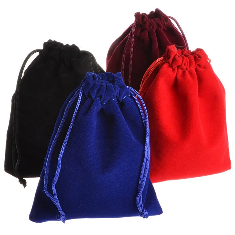 

good quality velvet bag jewelry gift bag custom jewelry bags