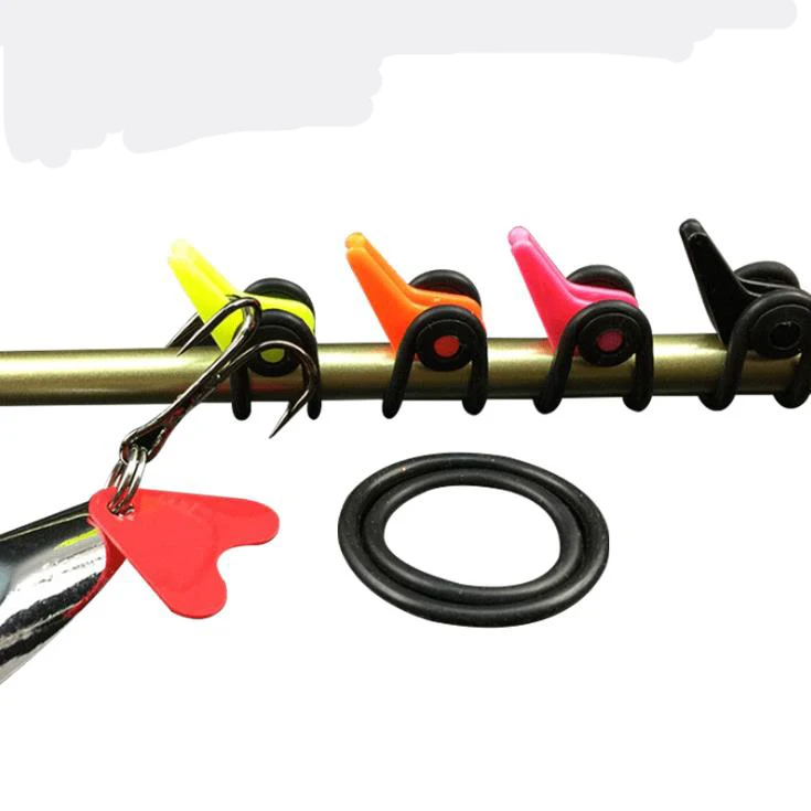 

Hot Selling WEIHE Multiple color plastic lure hanger accessories fishing hook keeper