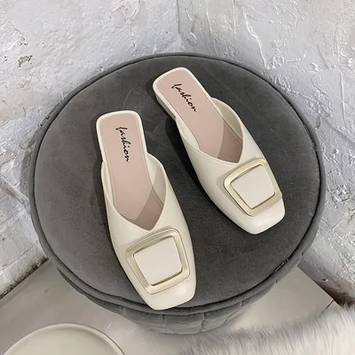 

Wholesale ladies women summer outing fashion comfortable beautiful designs fancy leather loafers flite flat slippers