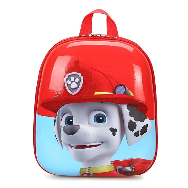 

Fashion School Bag 2019 Kids Children Backpack for Dogs 3D Cartoon Hard Shell Design Kids Kindergarten Backpack Preschool Bag, Red, yellow blue pink