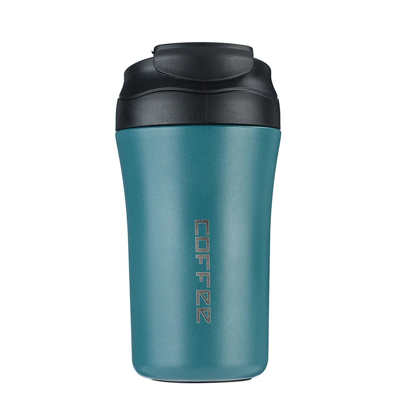 

2022 Yeway New Designed Stainless Steel Coffee Travel Mug 400 ml Double Wall Vacuum Insulated Stainless Steel Travel Mug, Customized colors acceptable
