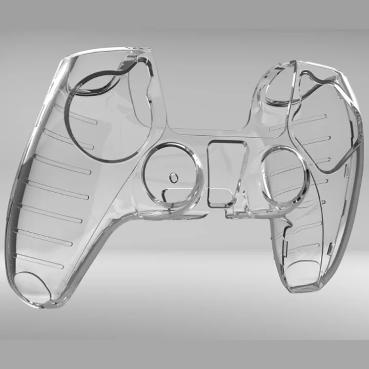 

New For PS5 Controller Grip Hard Cover Gamepad Cover Skin Transparent Case