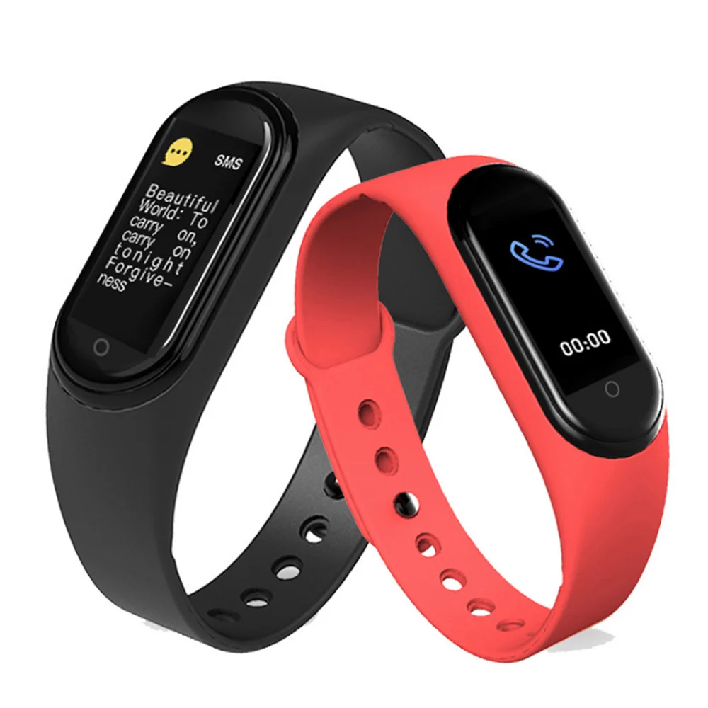

M5 IP68 Waterproof Fitness Sports Smart band bracelet Watch inteligente M5 smartwatch for android iphone Mi5 smart bracelet, Red/black/blue/pink/purple