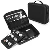 Smatree Double-Layer Travel Cable Organizer Electronics Accessories Case