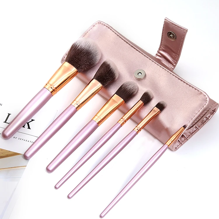 
Alibaba make in china Cheap customize private label vegan wholesale and retail cosmetic brush single makeup brush sets Vendor 