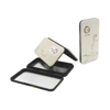 Rectangular clamshell tea tins for tea bag