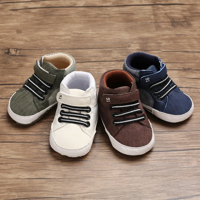 Wholesale Sports Casual Baby Shoes Soft Sole Walking  Baby Shoes  for Boys details