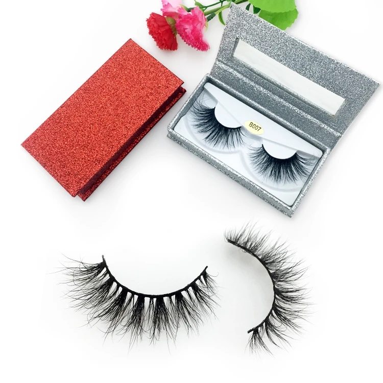 

New eyelashes package box faux mink eyelashes wholesale