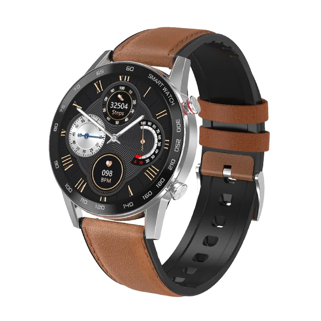 

Customize LOGO Round Screen DT95 Smartwatch BT Call IP68 Waterproof Heart Rate Monitor Wristwatch ECG OEM Man Watch