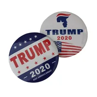 

8 Pack Trump Buttons Pins, Donald Trump 2020 Presidential Election Campaign Keep America Great Button Badge