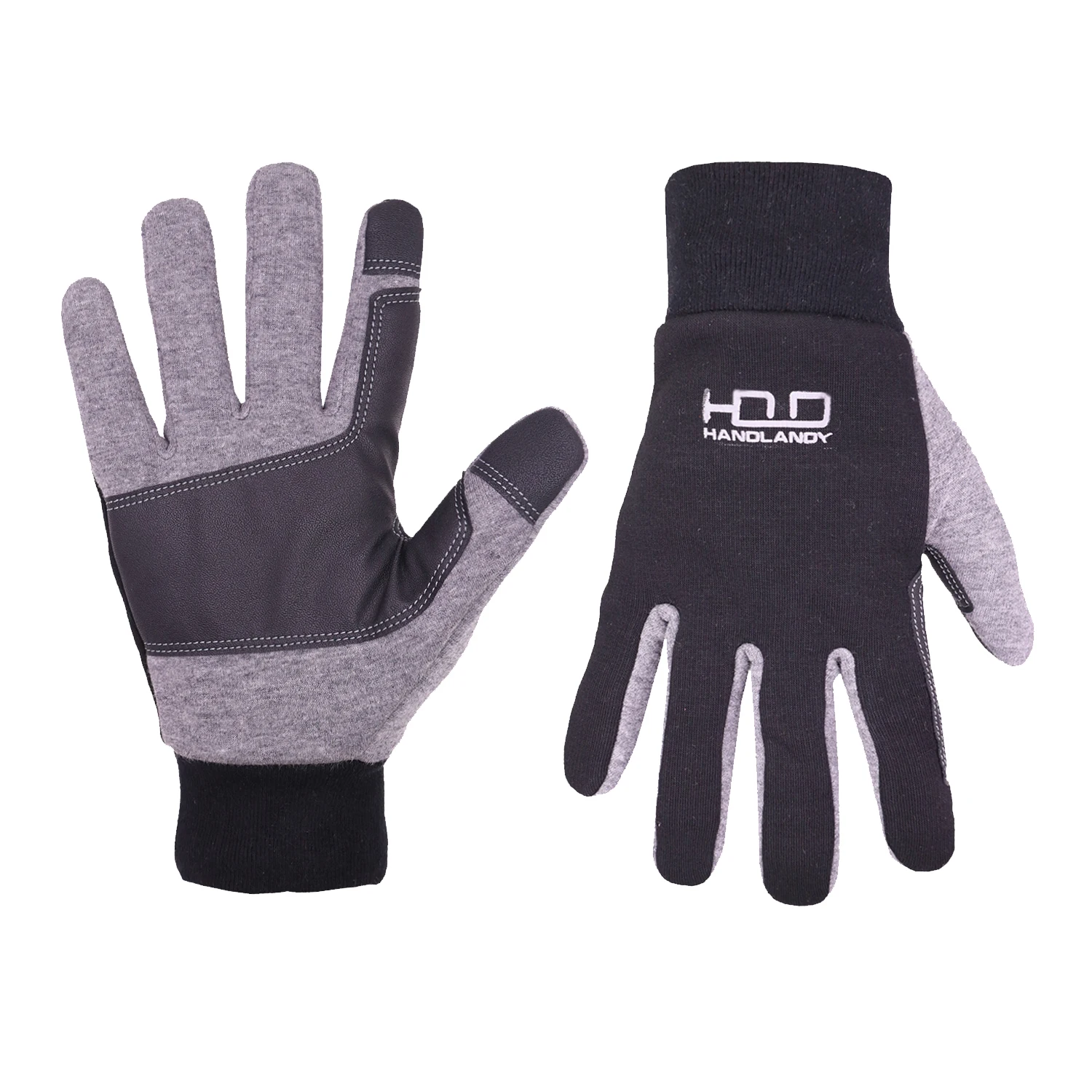 

PRISAFETY Comfortable Black Cold Weather Warm Sport Gloves Winter Jogging Gloves Mens Touch Screen Winter Running Gloves, Black/any customized color