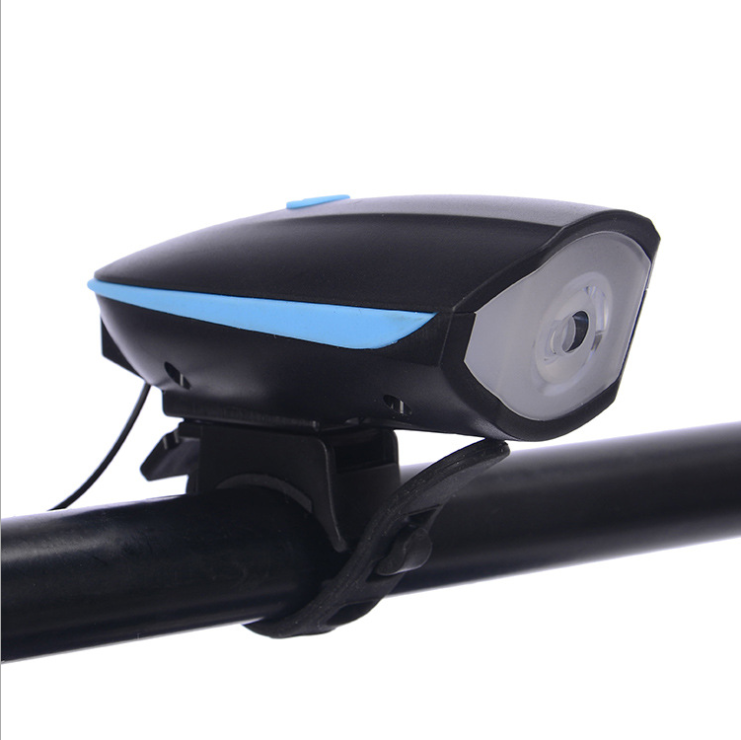 

In stock 210DB color available Waterproof night riding Usb rechargeable bike light bicycle with horn, 6 color available