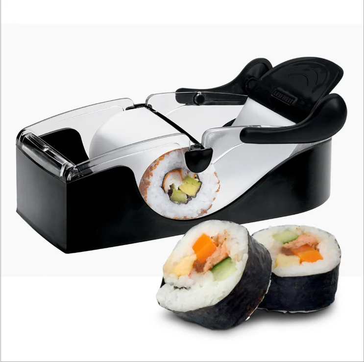 

DIY Home Sushi Mould Automatic Perfect Roll Sushi Maker, White