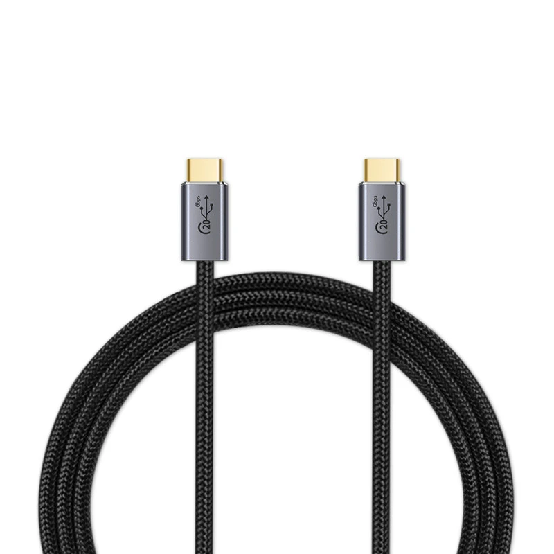 

USB Type C to USB C 3.1 Gen2 20Gbps Cable Type C PD 100W 5A QC4.0 3.0 Fast Charging Cable For MacBook Pro 8k 60Hz Video Cable