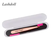 

Wholesale stainless steel eyebrow tweezers rose gold slanted tweezers