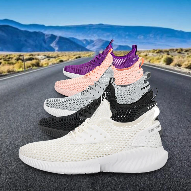 

2021 new outdoor men's and women's breathable mesh sports shoes
