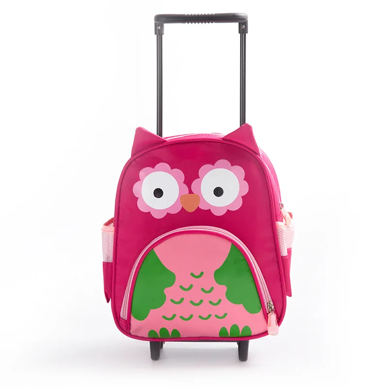

Twinkle Premium OEM Factory children with individual cart zoo animal lion wholesale school book bag kids backpack