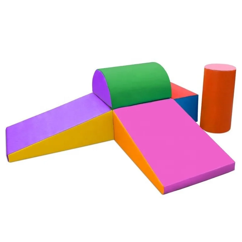 

Commercial Indoor Mobile Foam Climbers Indoor Colorful Soft Play Playground for Toddlers Kids Washable, Optional
