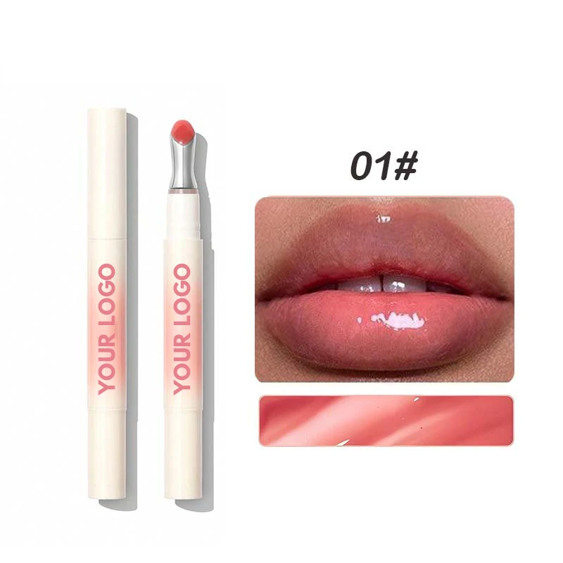 Vegan Private Label Water Gloss 8 Colors Lipgloss Makeup