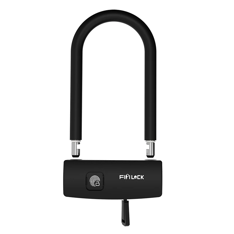 

Smart bicycle lock fingerprint Intelligent U lock Smart Fingerprint Bike Lock